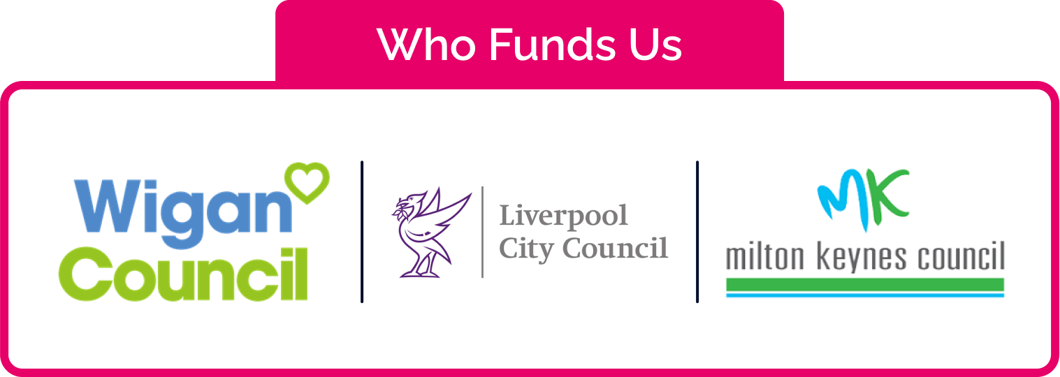 Who funds MyTime: Wigan Council, Liverpool City Council and Milton Keynes Council
